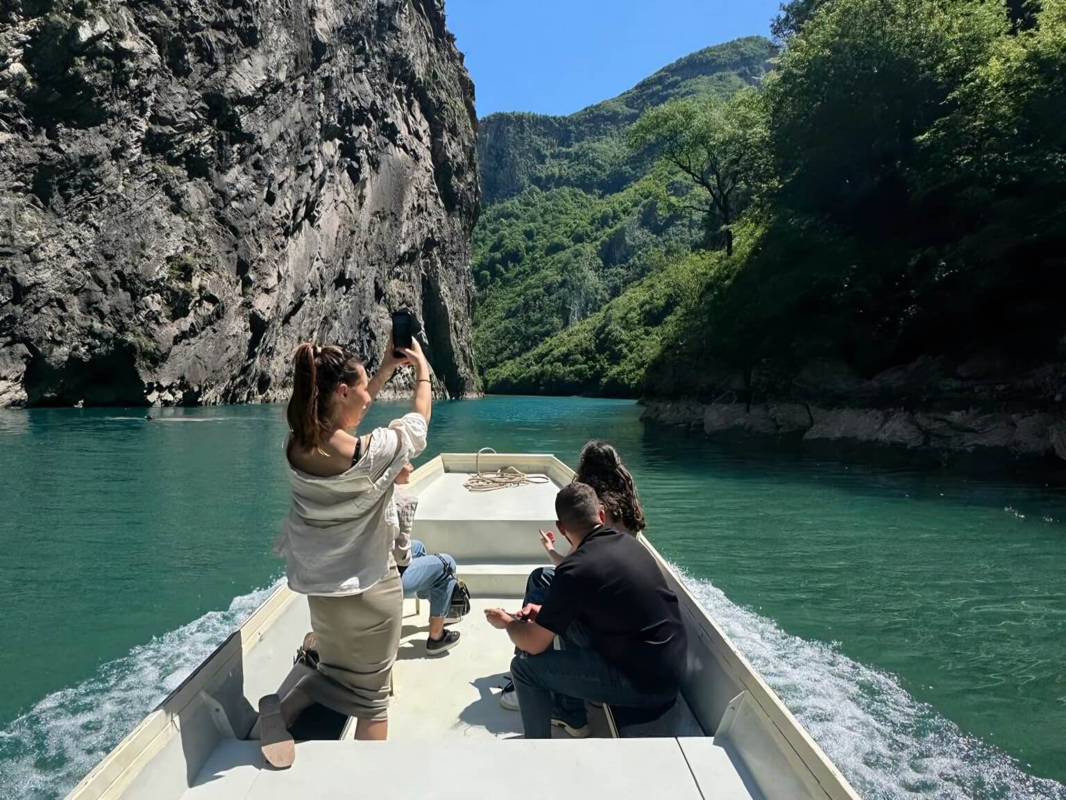 Komani Lake Albania